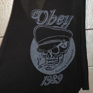 Obey tank top small